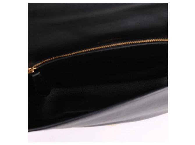 Burberry Piccola borsa a tracolla Olympia trapuntata nera Nero - vista 11