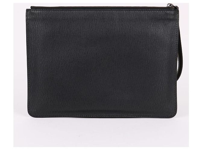 Salvatore Ferragamo Pochette à bandoulière noire taille Medium - vue 5