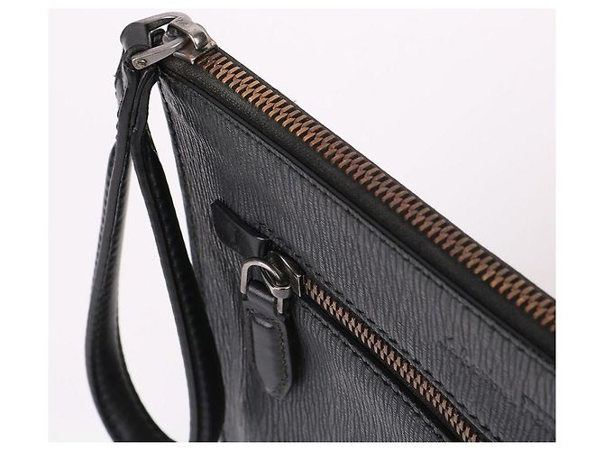 Salvatore Ferragamo Pochette à bandoulière noire taille Medium - vue 6