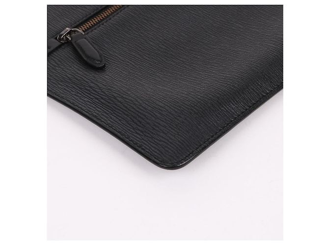 Salvatore Ferragamo Pochette à bandoulière noire taille Medium - vue 9
