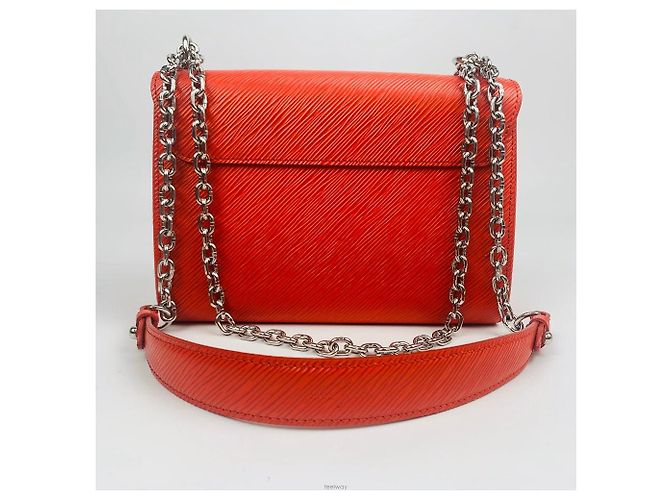 Louis Vuitton Borsa a tracolla Twist Epi Coclico Silver Argento - vista 2