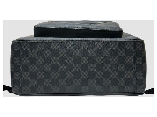 Louis Vuitton Zaino Joshi in Damier Graphite Nero - vista 7