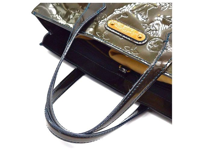 Louis Vuitton Vernis Wilshire PM Nero - vista 4