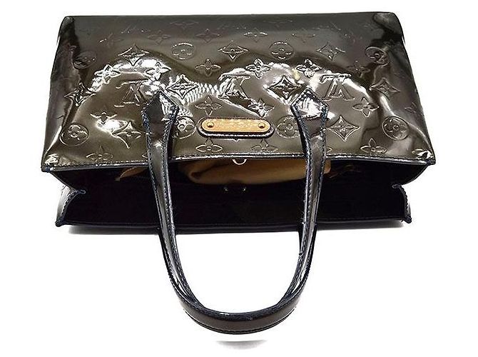 Louis Vuitton Vernis Wilshire PM Nero - vista 5