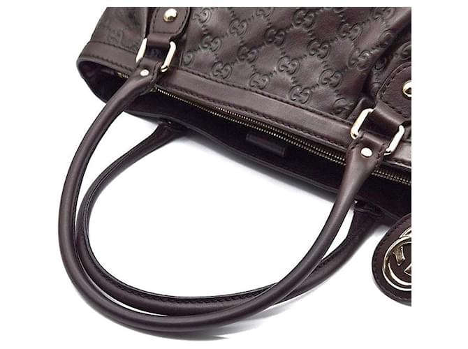 Gucci Borsa Tote GG Shima Interlocking Nero - vista 5