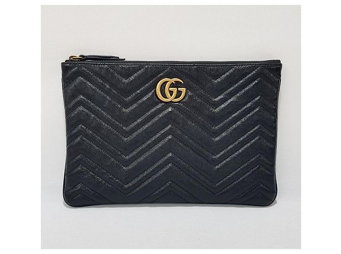 Gucci Clutch GG Marmont Matelassé - vista 2
