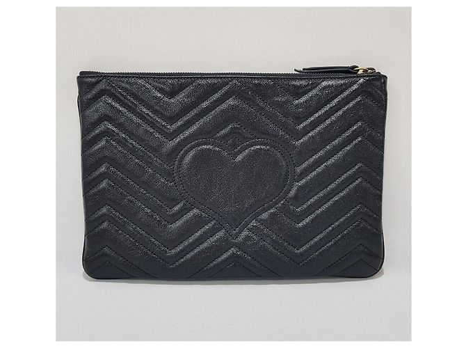 Gucci Clutch GG Marmont Matelassé - vista 4