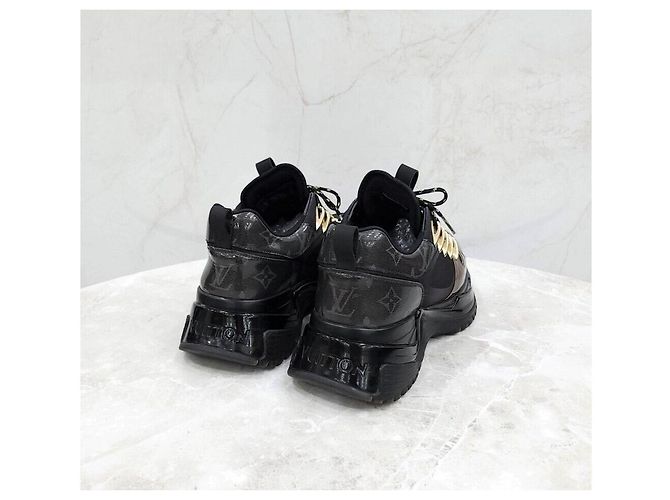 Louis Vuitton Sneakers Monogram Pulse Nero - vista 5