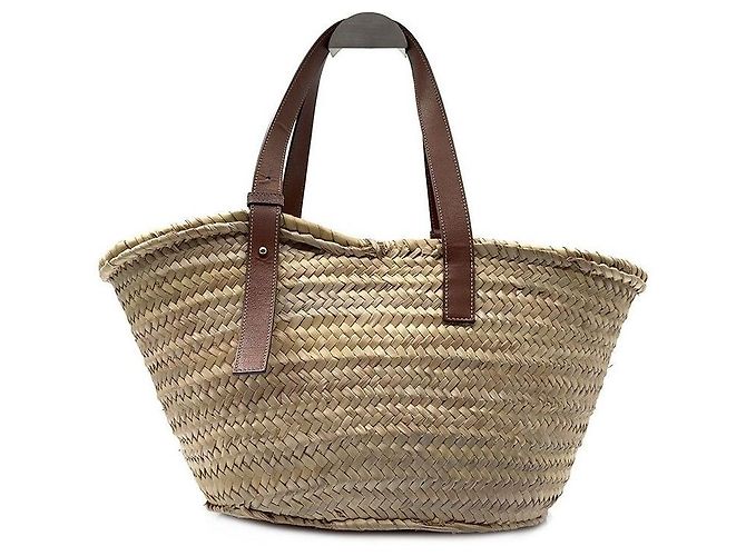 Loewe Bolsa bucket de rattan Anagram - vista 4