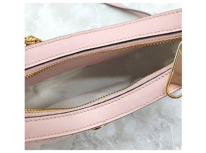 Gucci Mini borsa a catena trapuntata GG Light Pink GG Rosa - vista 7