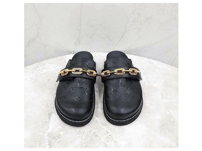 Louis Vuitton Mule Cozy Monogram Comfort LV Multicolore - vista 2