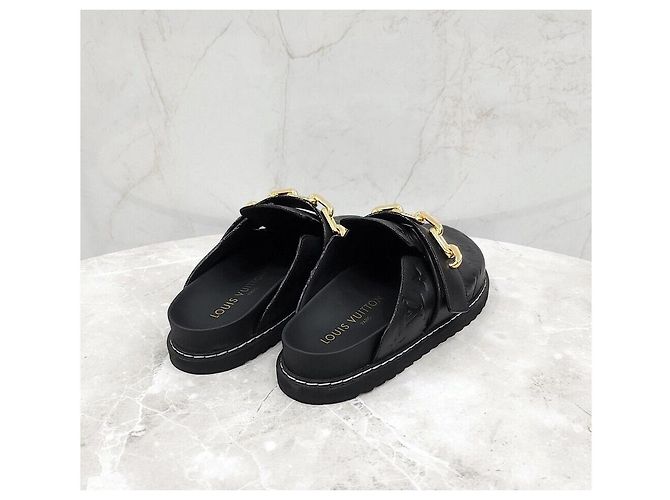 Louis Vuitton Mule Cozy Monogram Comfort LV Multicolore - vista 5