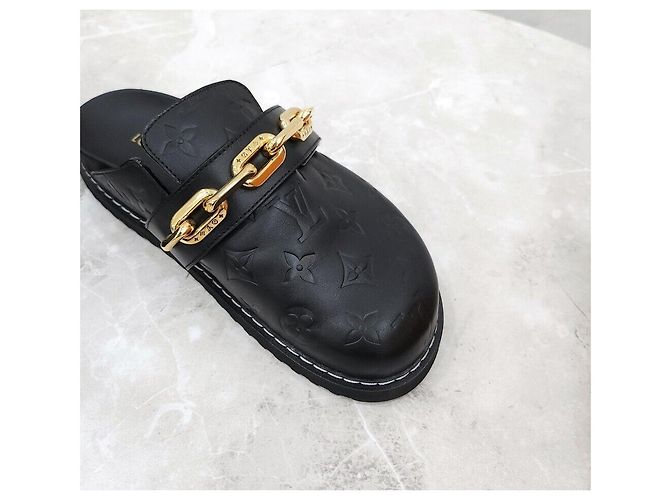 Louis Vuitton Mule Cozy Monogram Comfort LV Multicolore - vista 6