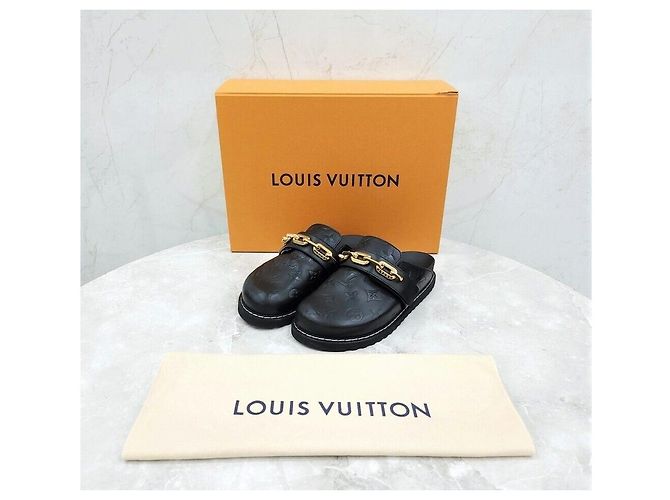 Louis Vuitton Mule Cozy Monogram Comfort LV Multicolore - vista 8