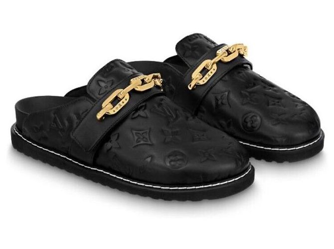 Louis Vuitton Mule Cozy Monogram Comfort LV Multicolore - vista 9
