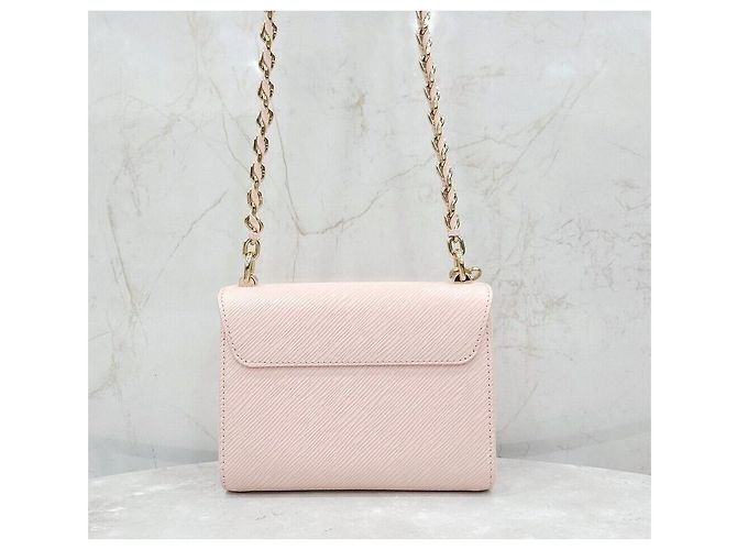Louis Vuitton Borsa a tracolla Pink Epi Twist PM Rosa - vista 3