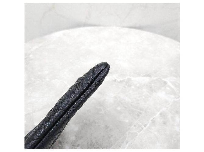 Chanel Clutch Classic Caviar New Medium Black Silver Series - vista 6