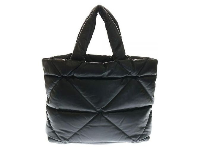 Prada Sac tote em napa acolchoada Preto - vista 4
