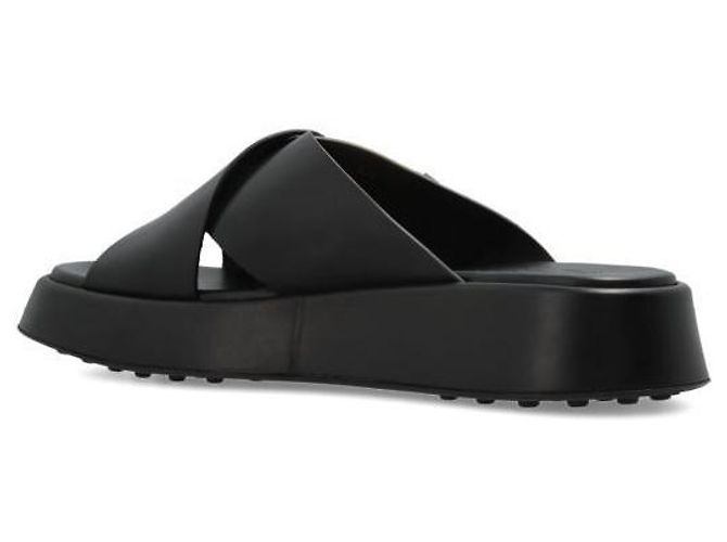 Tod's Sandali in pelle Nero - vista 5