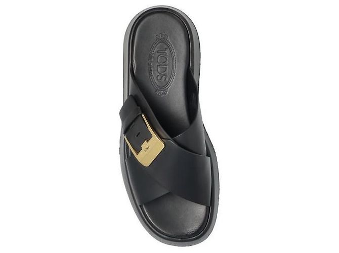 Tod's Sandali in pelle Nero - vista 6