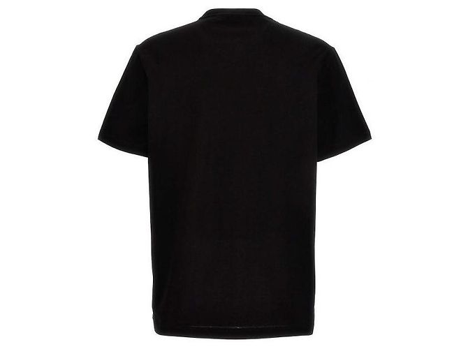 Versace Medusa Flame Besticktes T-Shirt Schwarz - Ansicht 4