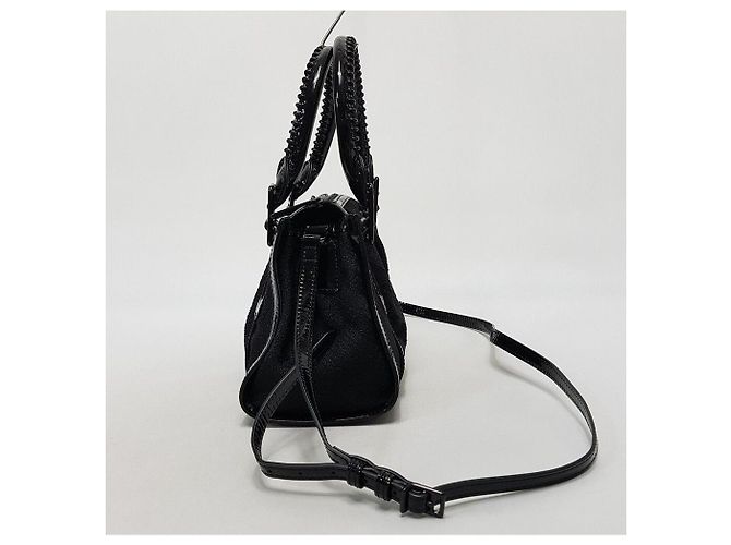 Burberry Schwarze Karomuster Tote Shoulder Bag - Ansicht 3
