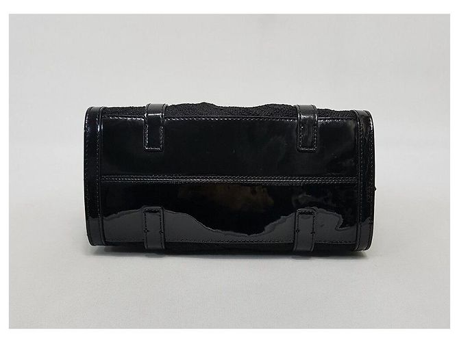 Burberry Schwarze Karomuster Tote Shoulder Bag - Ansicht 5