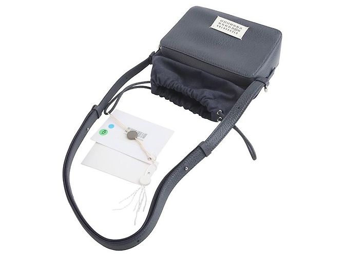 Maison Martin Margiela Borsa a tracolla Maison Margiela Camera Navy Blu - vista 4