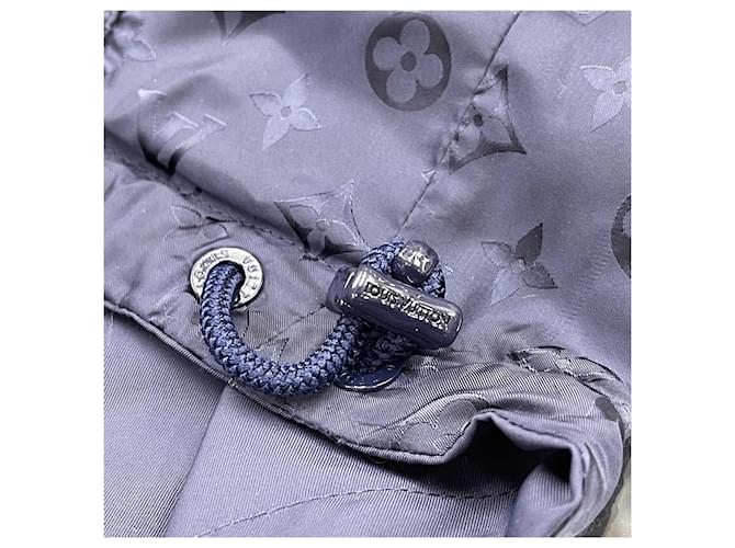 Louis Vuitton Chaqueta cortavientos reversible con monograma Azul - vista 11