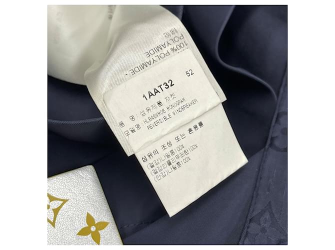Louis Vuitton Chaqueta cortavientos reversible con monograma Azul - vista 13