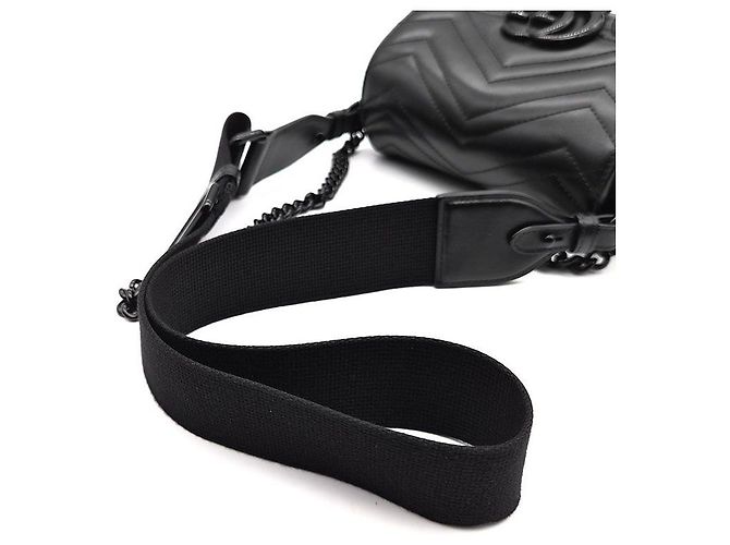 Gucci Mini borsa trapuntata Nero - vista 5
