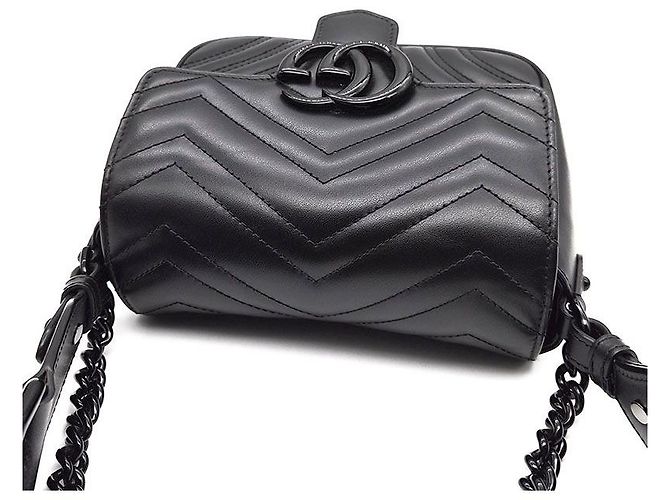 Gucci Mini borsa trapuntata Nero - vista 6
