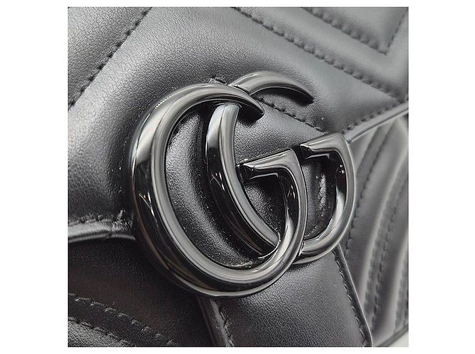 Gucci Mini borsa trapuntata Nero - vista 8