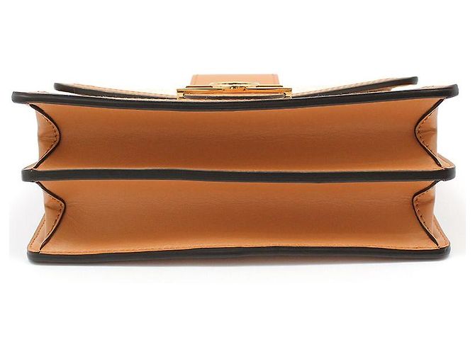 Louis Vuitton Borsa a tracolla e crossbody Dauphine MM in jacquard monogram Marrone - vista 6