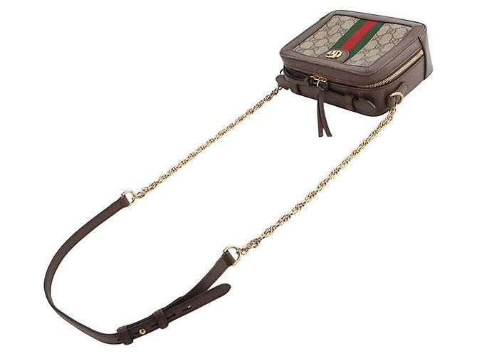 Gucci Mini borsa a tracolla GG Ophidia (Scontrino internazionale) Multicolore - vista 4