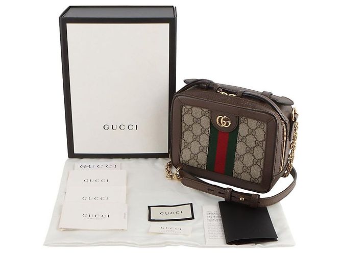 Gucci Mini borsa a tracolla GG Ophidia (Scontrino internazionale) Multicolore - vista 8