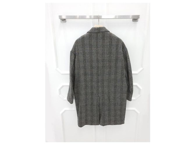 Abrigo de lana de espiga Isabel Marant Multicolor - vista 2