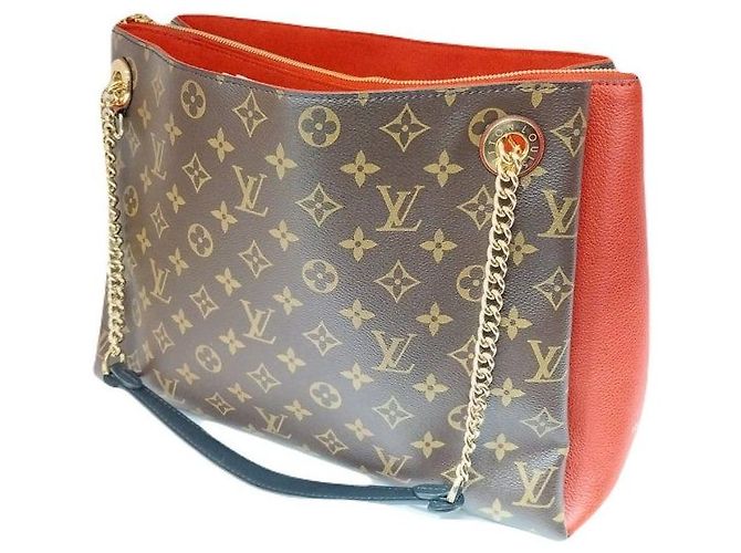 Louis Vuitton Borsa a tracolla Shiren MM in Monogram Canvas Cherry Color Multicolore - vista 5