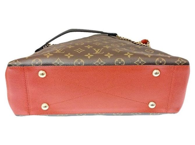 Louis Vuitton Borsa a tracolla Shiren MM in Monogram Canvas Cherry Color Multicolore - vista 6