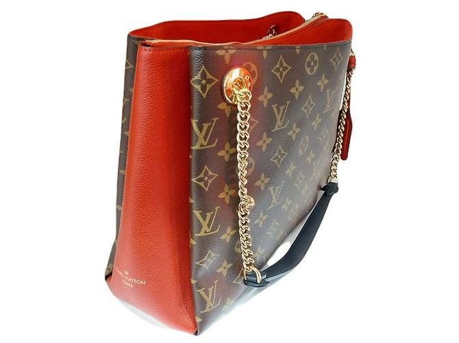 Louis Vuitton Borsa a tracolla Shiren MM in Monogram Canvas Cherry Color Multicolore - vista 8