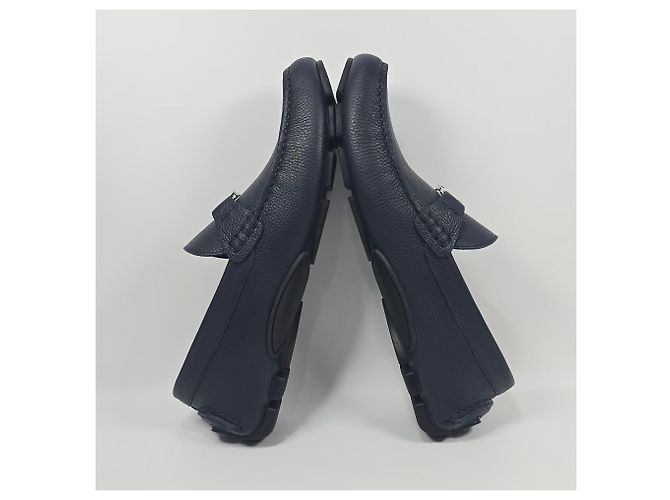 Dior Mocassino Odeon CD Icon in pelle pebble Nero - vista 6