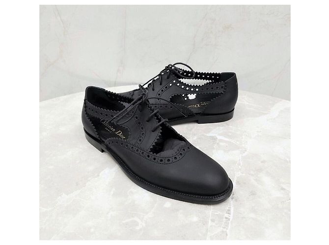 Dior Teddy Derby Leder Loafer - Ansicht 3