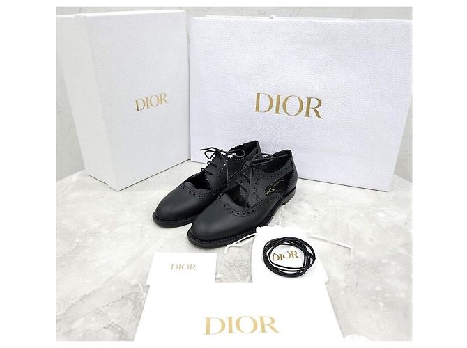 Dior Teddy Derby Leder Loafer - Ansicht 6