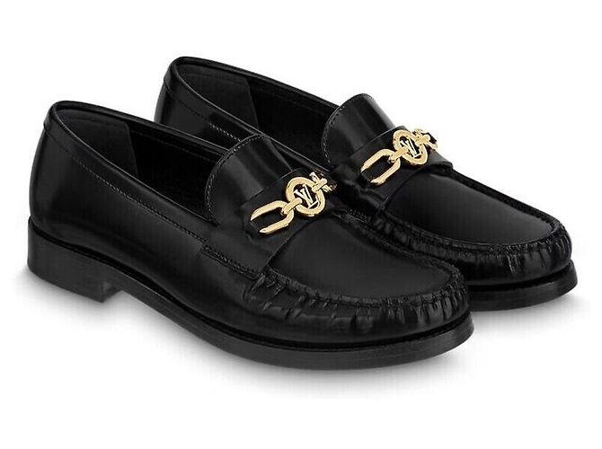 Louis Vuitton Mocassini flat in pelle LV Orsay Multicolore - vista 8