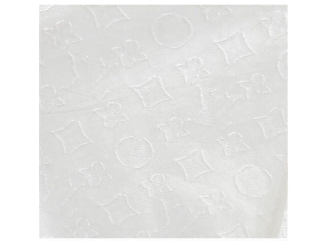 Louis Vuitton Vestido Monogram Relief Trompe-l'œil Plata - vista 7