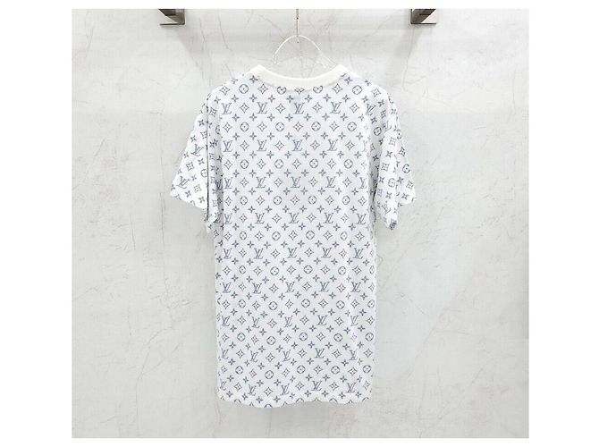 Louis Vuitton LV Escale T-Shirt mit Monogramm-Print Silber - Ansicht 2