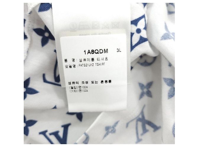 Louis Vuitton LV Escale T-Shirt mit Monogramm-Print Silber - Ansicht 8