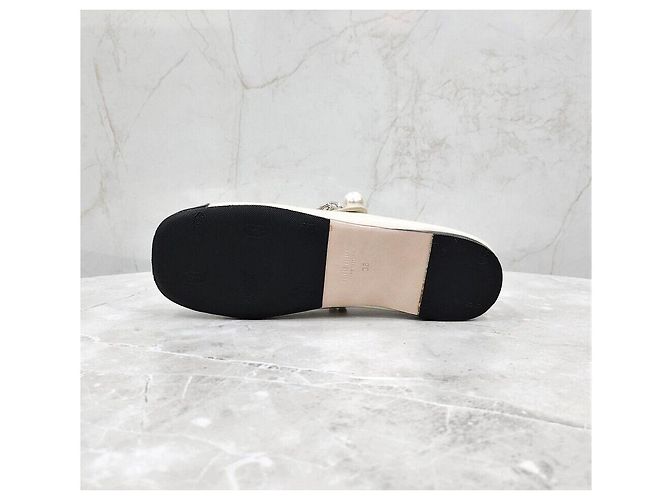 Miu Miu Weiße Lack-Ballerinas - Ansicht 7
