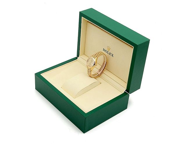 Rolex Datejust Gold Aftersetting Diamond Damenuhr Gelb - Ansicht 28