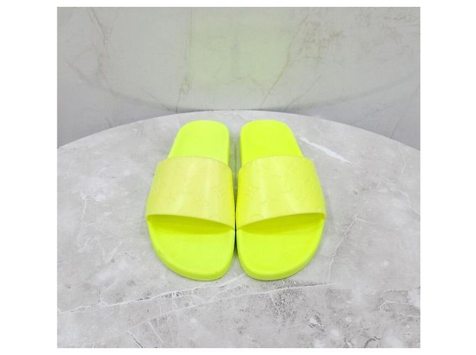 Louis Vuitton Pantofole Monogramma Neon Acquerello Argento - vista 2